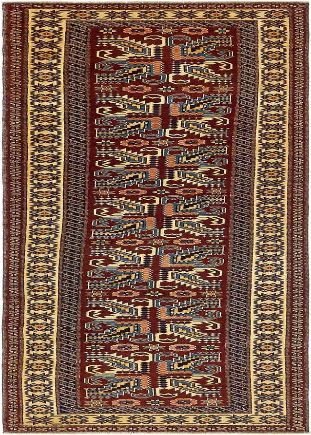2' 9 x 9' 9 Hand Knotted Kazak Runner Rug