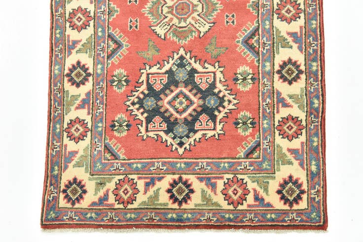 Detail image of 2' 9 x 9' 8 Hand Knotted Kazak Runner Rug