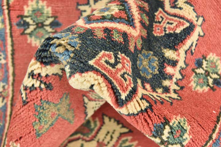 2' 9 x 9' 8 Hand Knotted Kazak Runner Rug