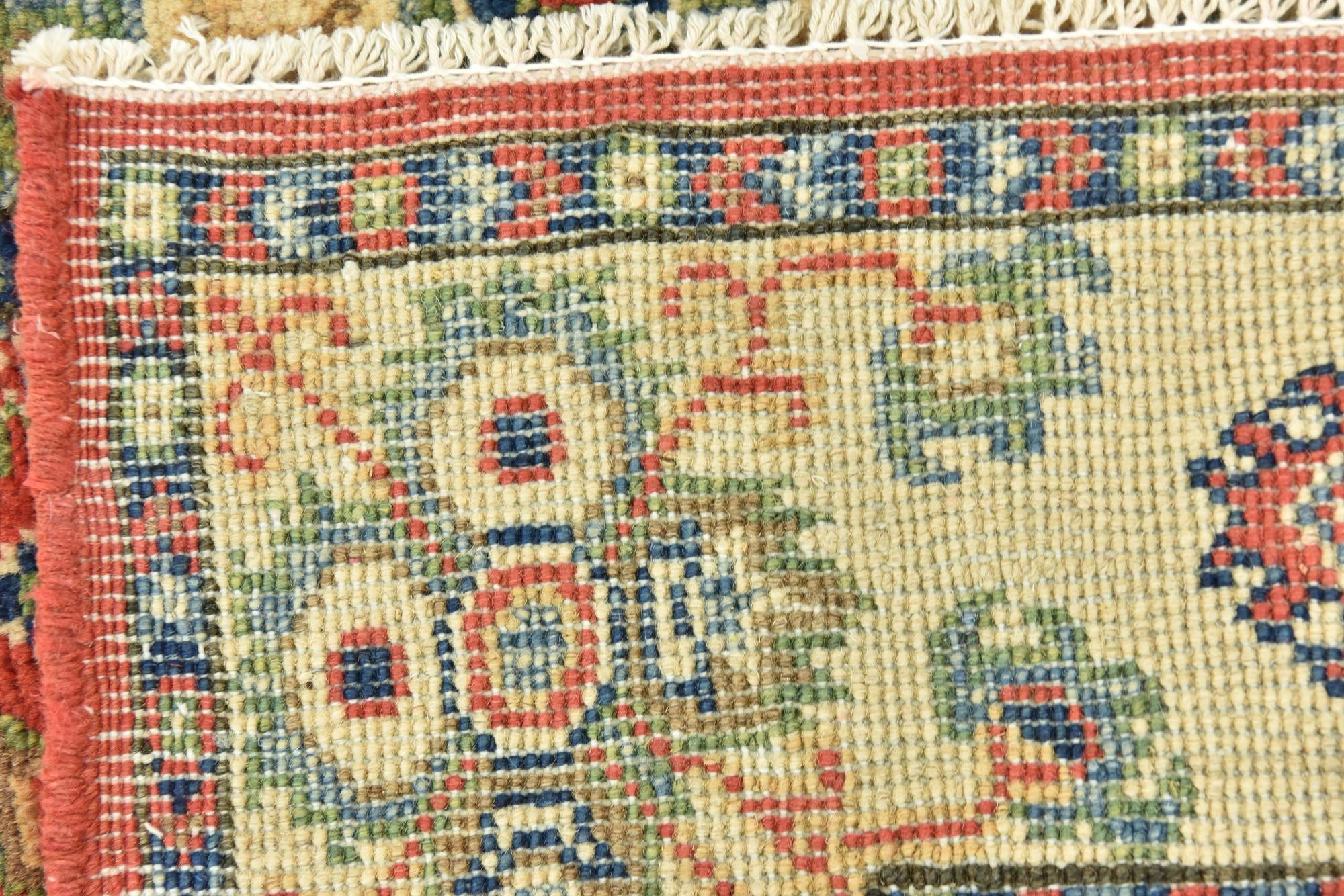 2' 8 x 9' 7 Hand Knotted Kazak Runner Rug