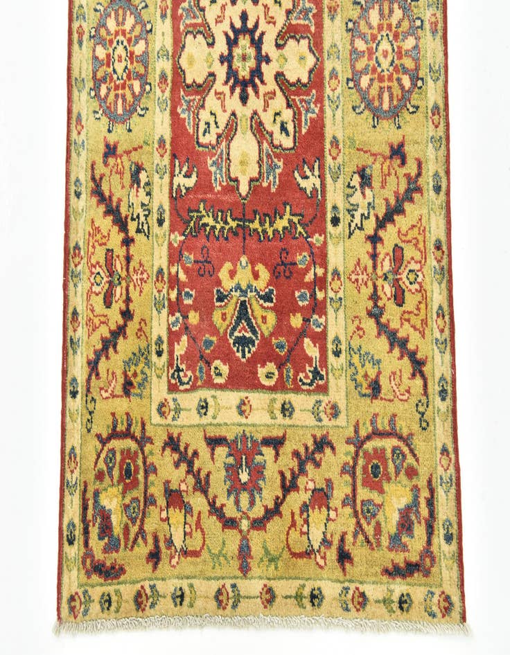 Detail image of 2' 8 x 9' 9 Hand Knotted Kazak Runner Rug