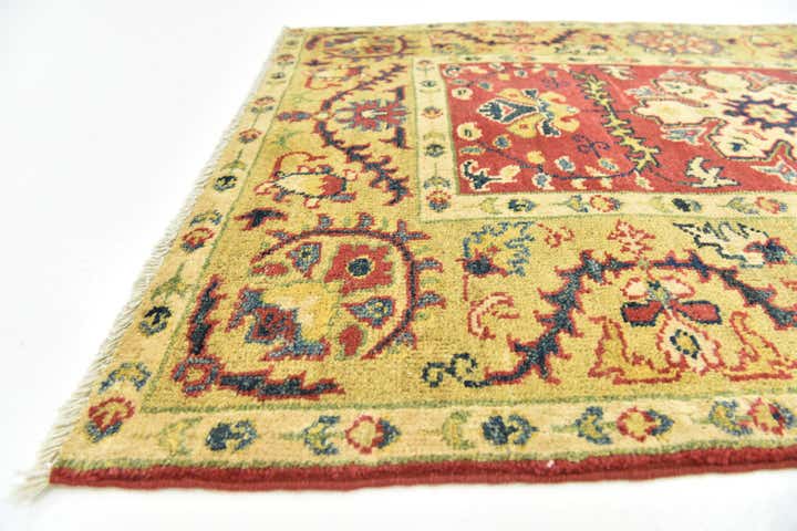 2' 8 x 9' 9 Hand Knotted Kazak Runner Rug