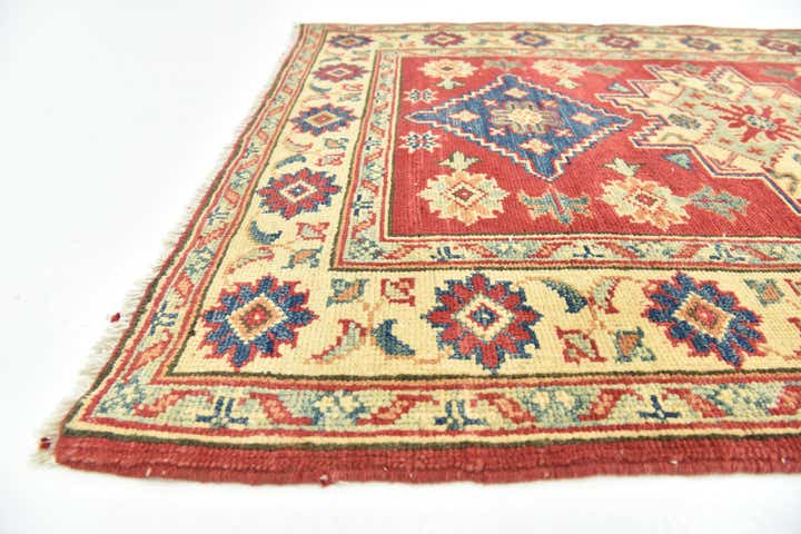 2' 10 x 9' 9 Hand Knotted Kazak Runner Rug