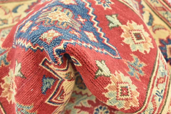 2' 10 x 9' 9 Hand Knotted Kazak Runner Rug