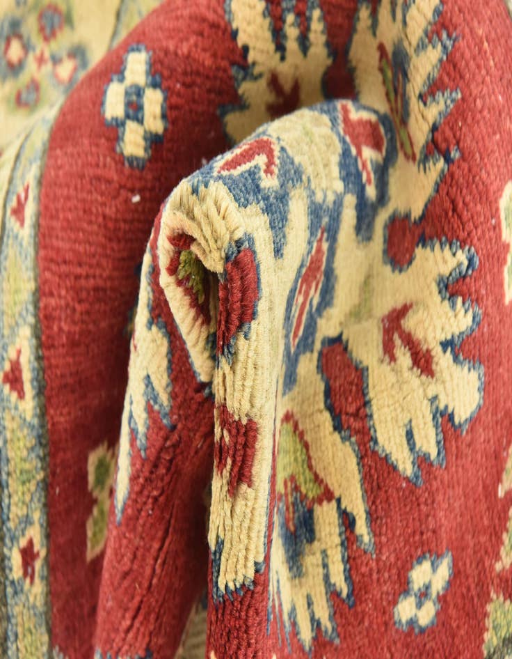 Detail image of 2' 7 x 9' 10  Hand Knotted Kazak Runner Rug