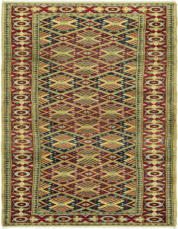 Detail image of 2' 9 x 9' 8 Hand Knotted Kazak Runner Rug