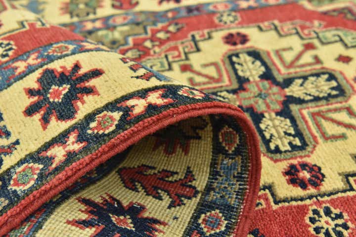 2' 7 x 9' 9 Hand Knotted Kazak Runner Rug