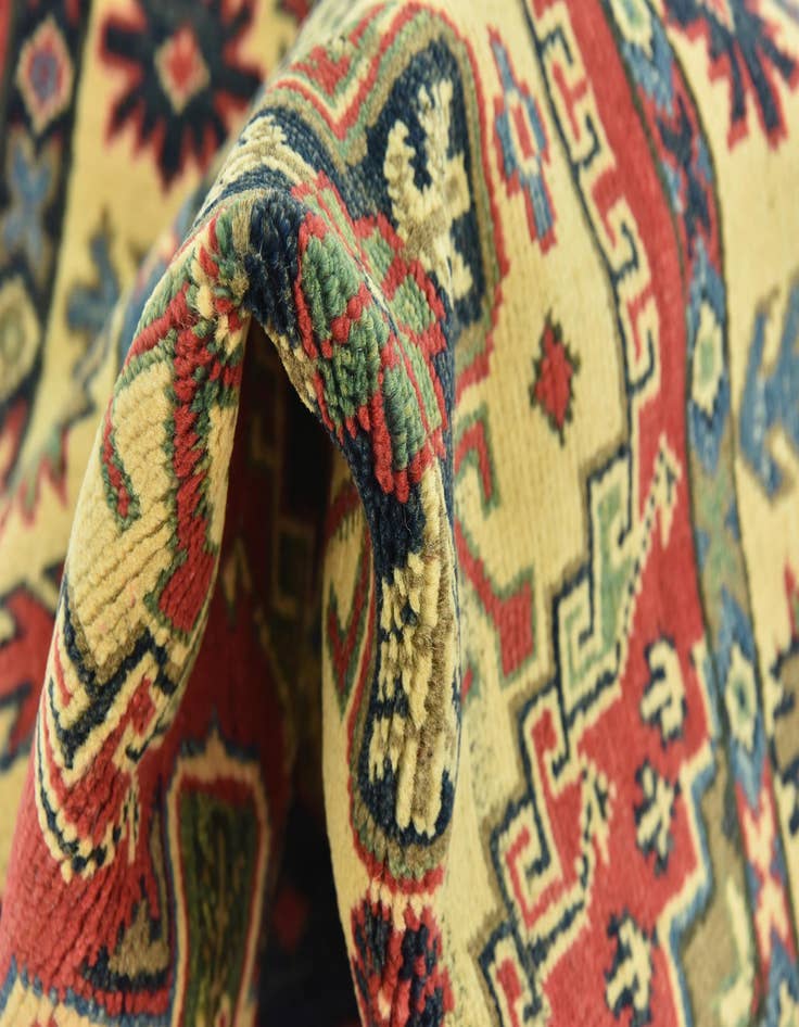 Detail image of 2' 7 x 9' 9  Hand Knotted Kazak Runner Rug