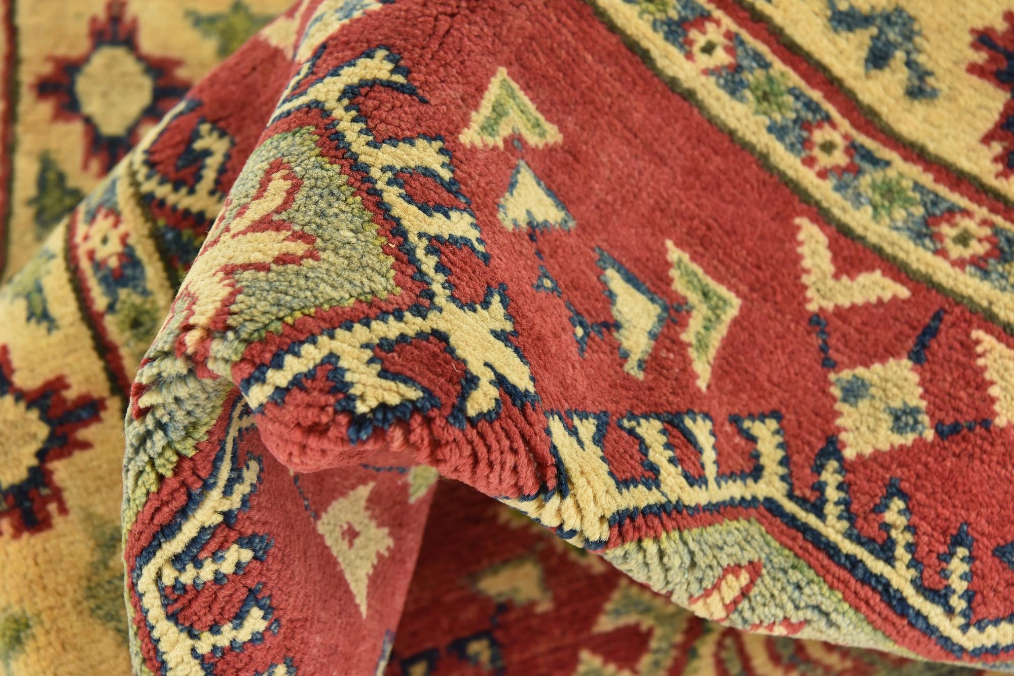 2' 9 x 10' Hand Knotted Kazak Runner Rug