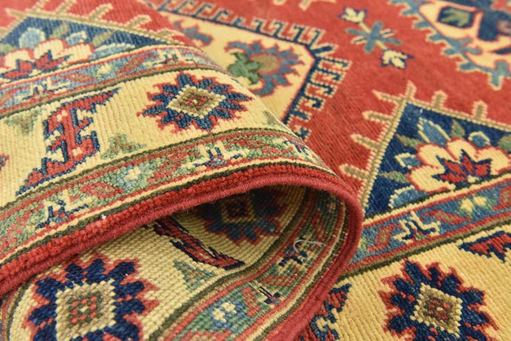 Detail image of 2' 9 x 9' 9 Hand Knotted Kazak Runner Rug