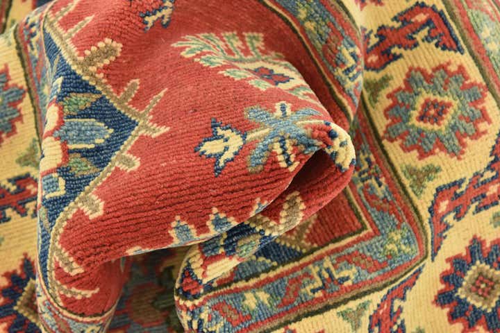 2' 9 x 9' 9 Hand Knotted Kazak Runner Rug