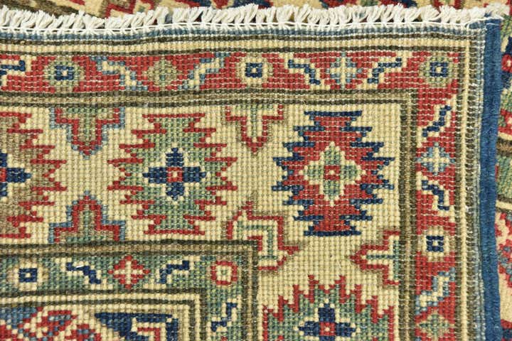 2' 8 x 9' 10 Hand Knotted Kazak Runner Rug