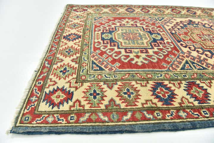 2' 8 x 9' 10 Hand Knotted Kazak Runner Rug