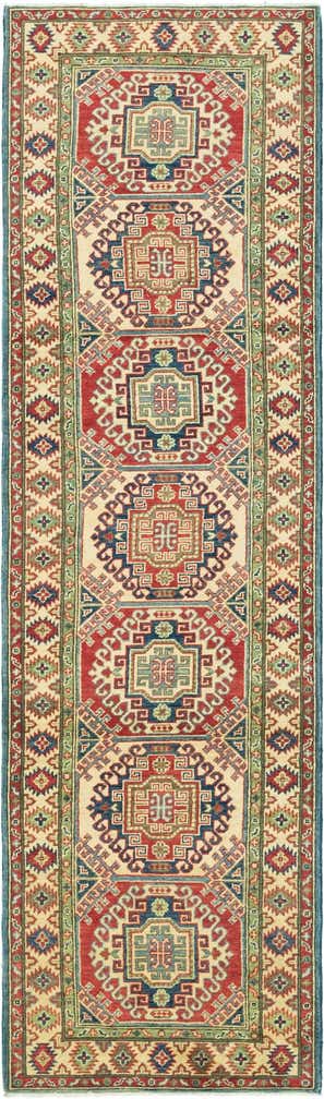 2' 8 x 9' 10 Hand Knotted Kazak Runner Rug