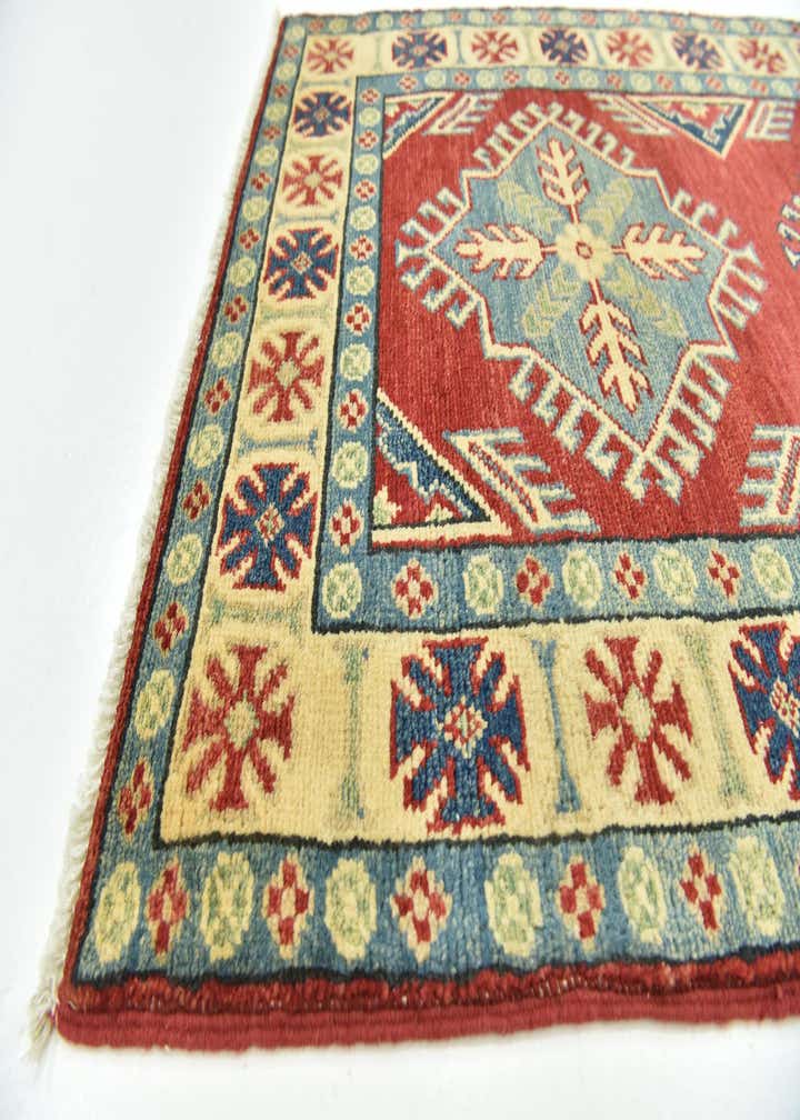 2' 8 x 10' 2 Hand Knotted Kazak Runner Rug