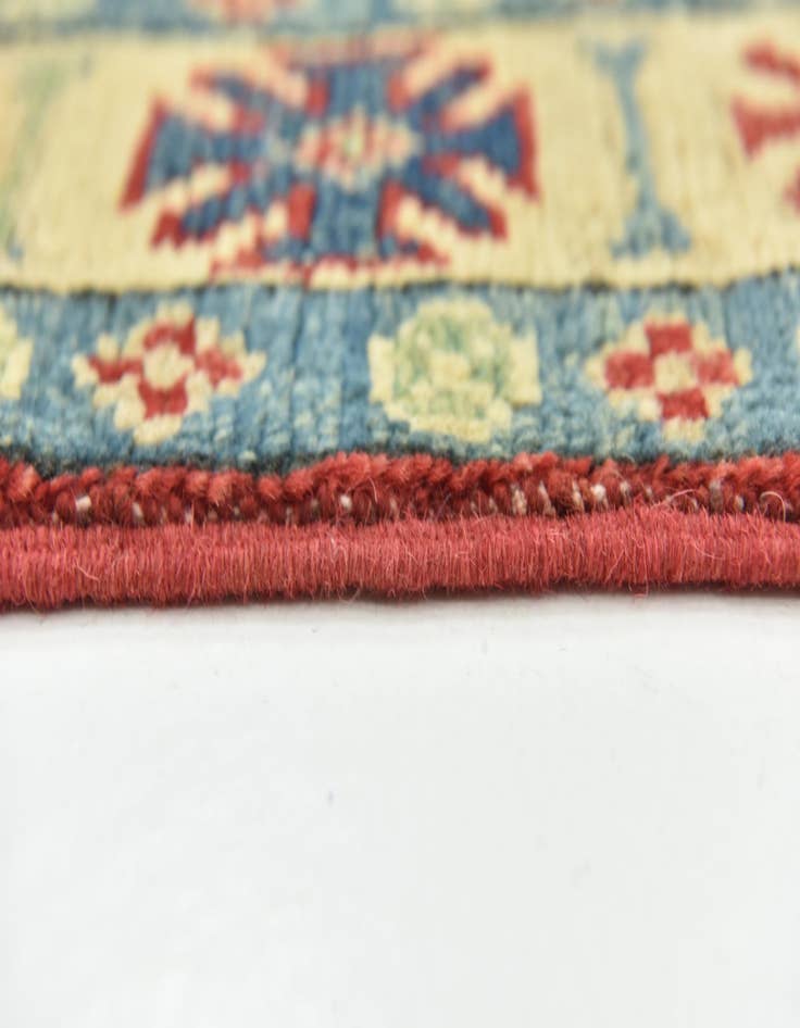 Detail image of 2' 8 x 10' 2 Hand Knotted Kazak Runner Rug