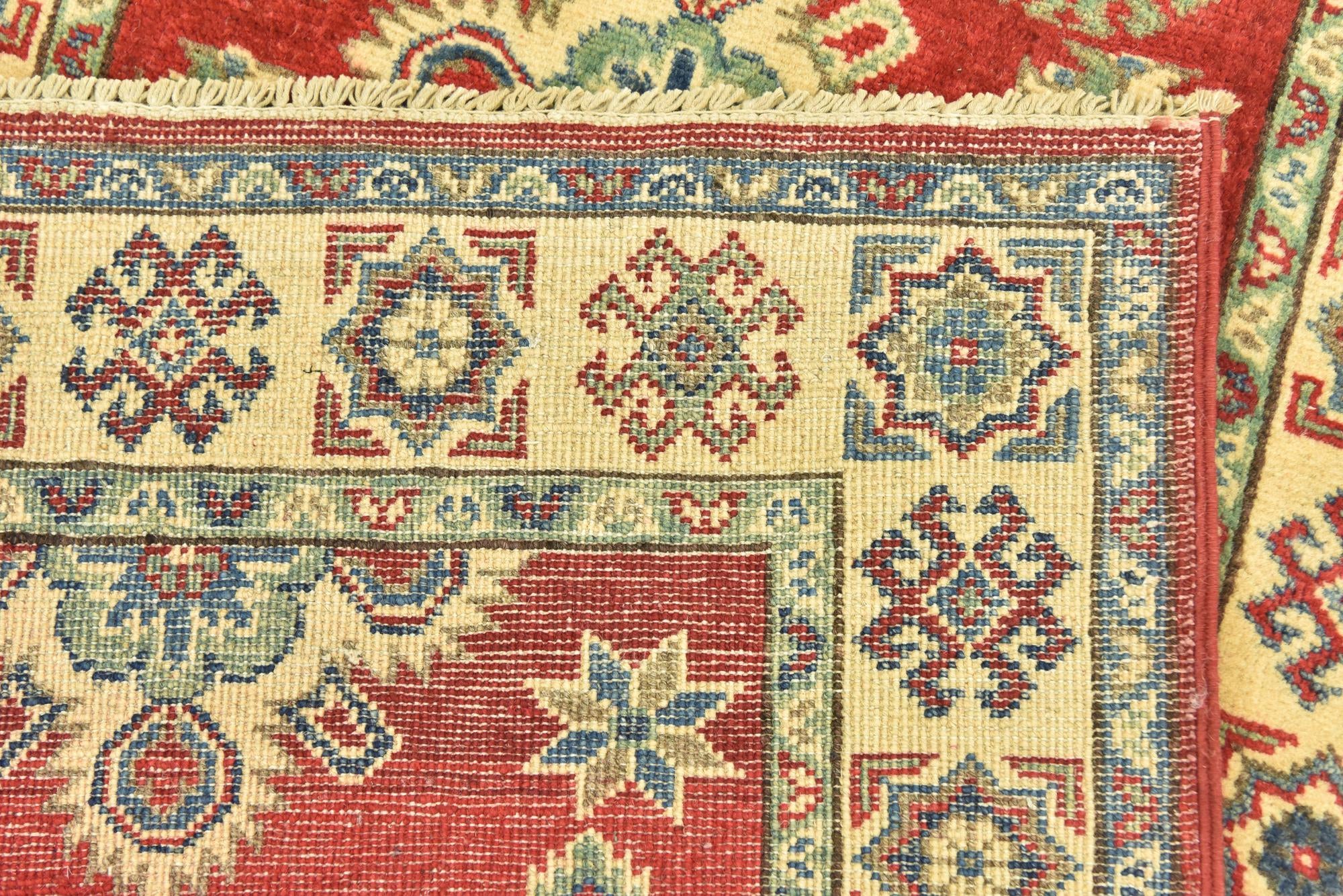 2' 7 x 9' 6 Hand Knotted Kazak Runner Rug