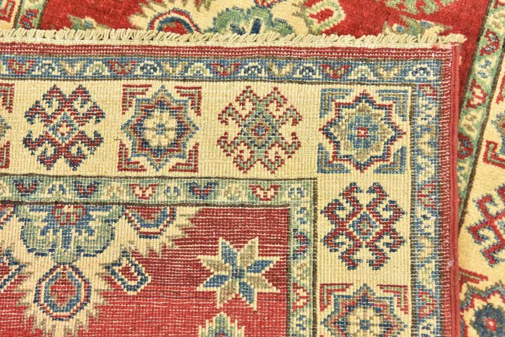 2' 7 x 9' 6 Hand Knotted Kazak Runner Rug