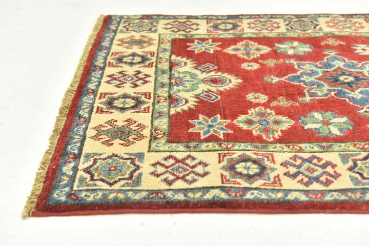 2' 7 x 9' 6 Hand Knotted Kazak Runner Rug