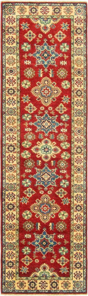 2' 7 x 9' 6 Hand Knotted Kazak Runner Rug