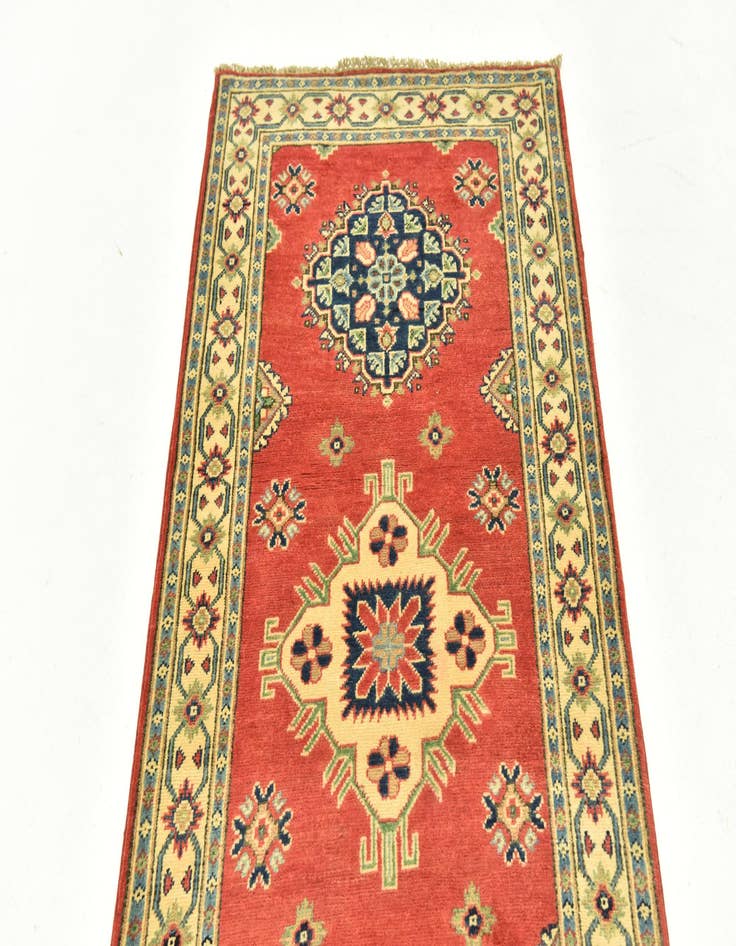 Detail image of 2' 8 x 9' 6  Hand Knotted Kazak Runner Rug