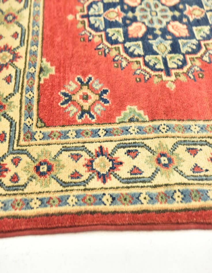 Detail image of 2' 8 x 9' 6  Hand Knotted Kazak Runner Rug