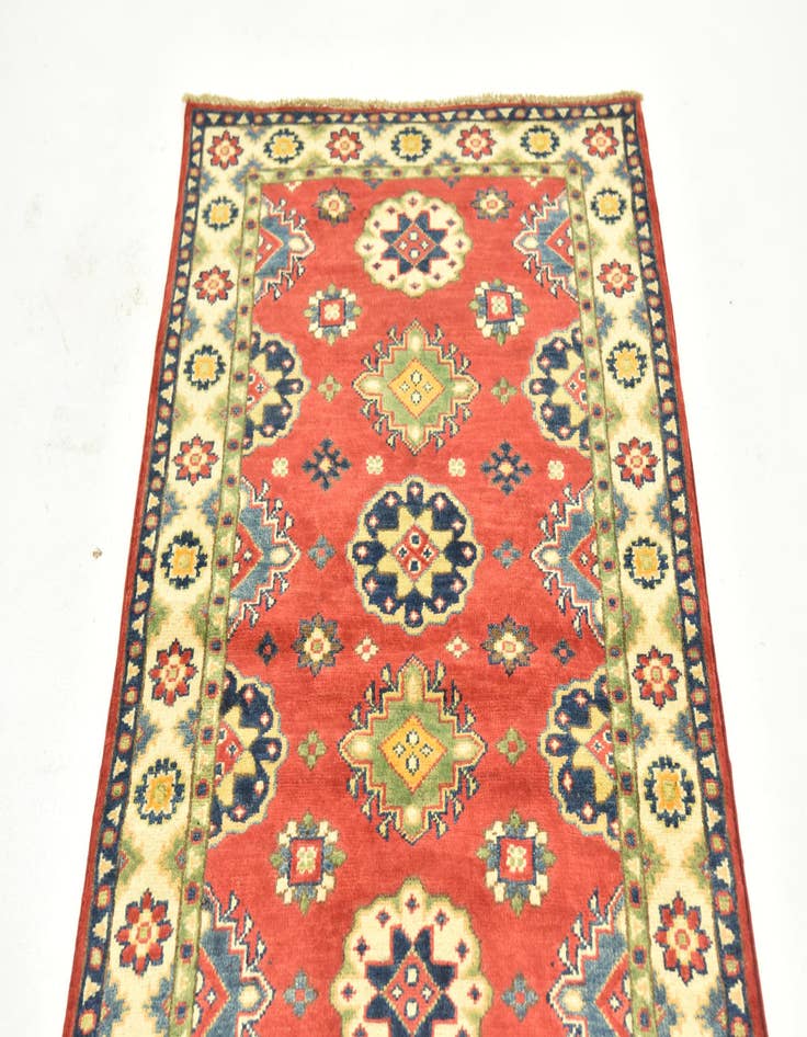 Detail image of 2' 9 x 9' 10  Hand Knotted Kazak Runner Rug