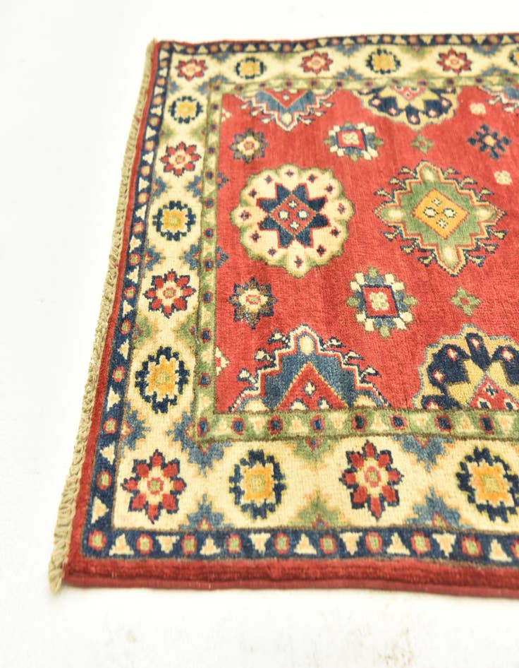 Detail image of 2' 9 x 9' 10  Hand Knotted Kazak Runner Rug