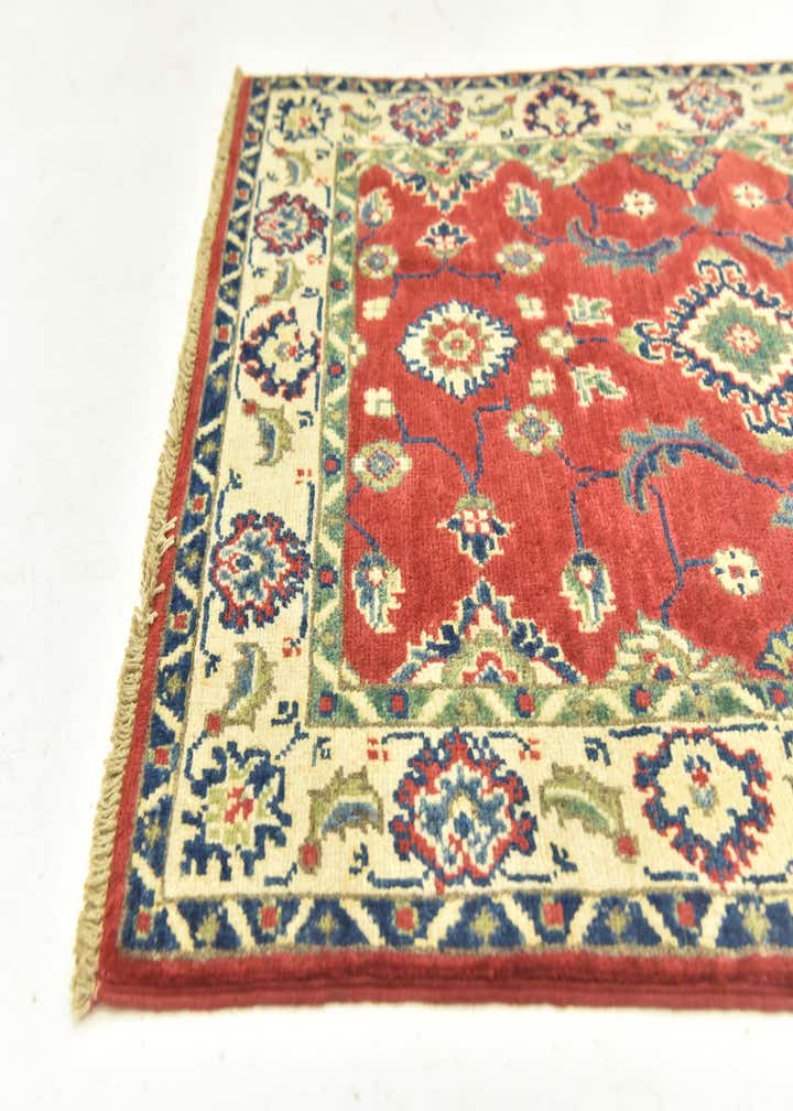 2' 8 x 9' 9 Hand Knotted Kazak Runner Rug