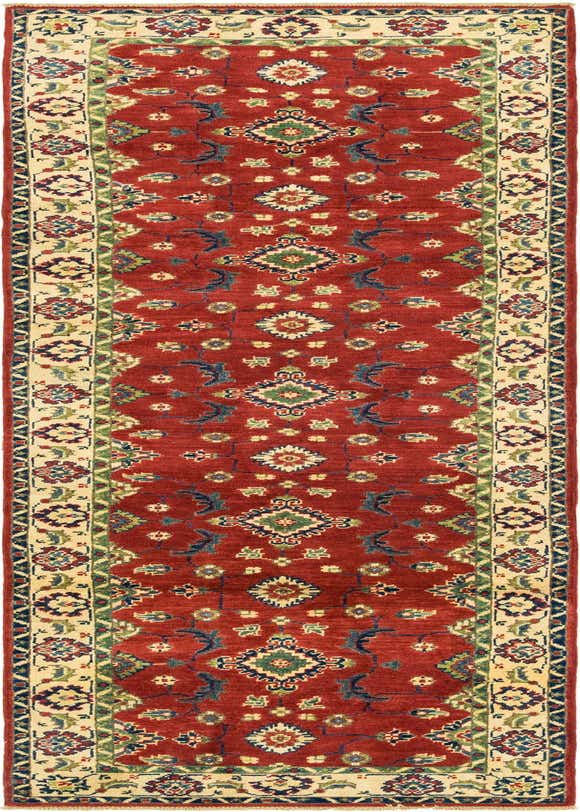 2' 8 x 9' 9 Hand Knotted Kazak Runner Rug