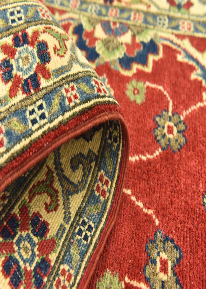 2' 9 x 9' 9 Hand Knotted Kazak Runner Rug
