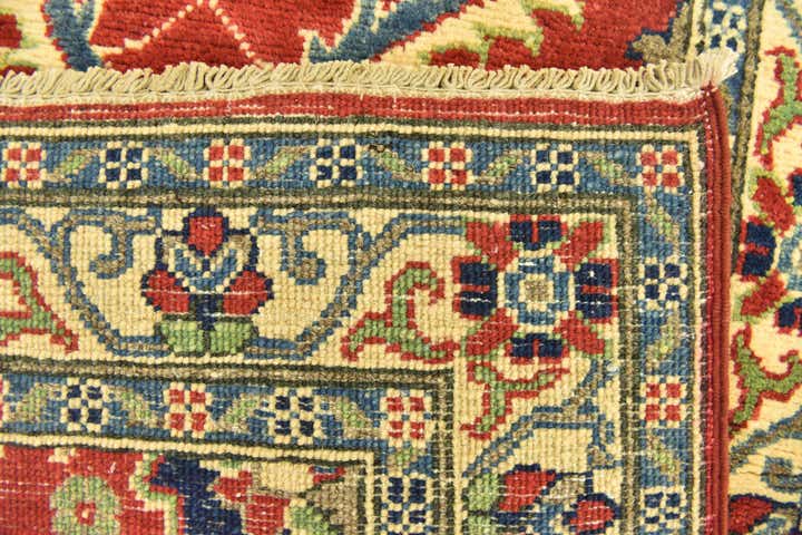 2' 9 x 9' 9 Hand Knotted Kazak Runner Rug