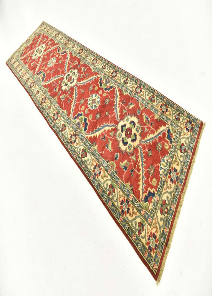2' 9 x 9' 9 Hand Knotted Kazak Runner Rug