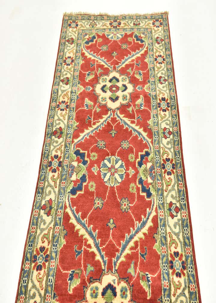 2' 9 x 9' 9 Hand Knotted Kazak Runner Rug