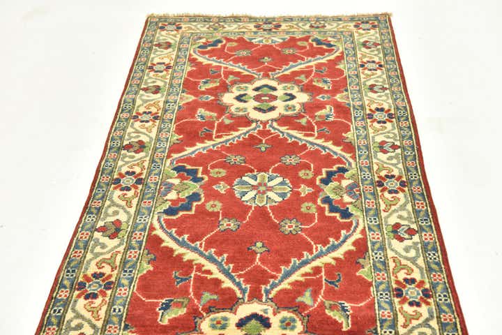 2' 9 x 9' 9 Hand Knotted Kazak Runner Rug