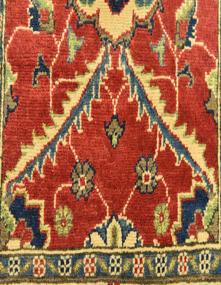 Detail image of 2' 9 x 9' 9 Hand Knotted Kazak Runner Rug