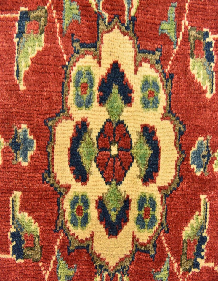 Detail image of 2' 9 x 9' 9 Hand Knotted Kazak Runner Rug