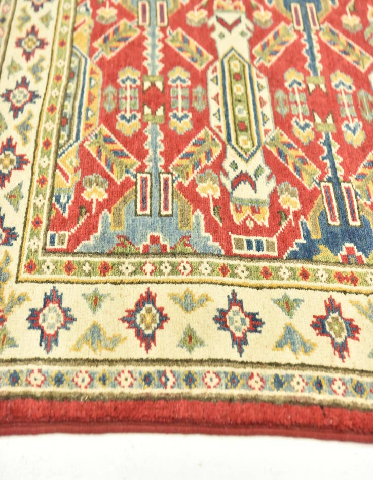 Detail image of 2' 8 x 9'  Hand Knotted Kazak Runner Rug