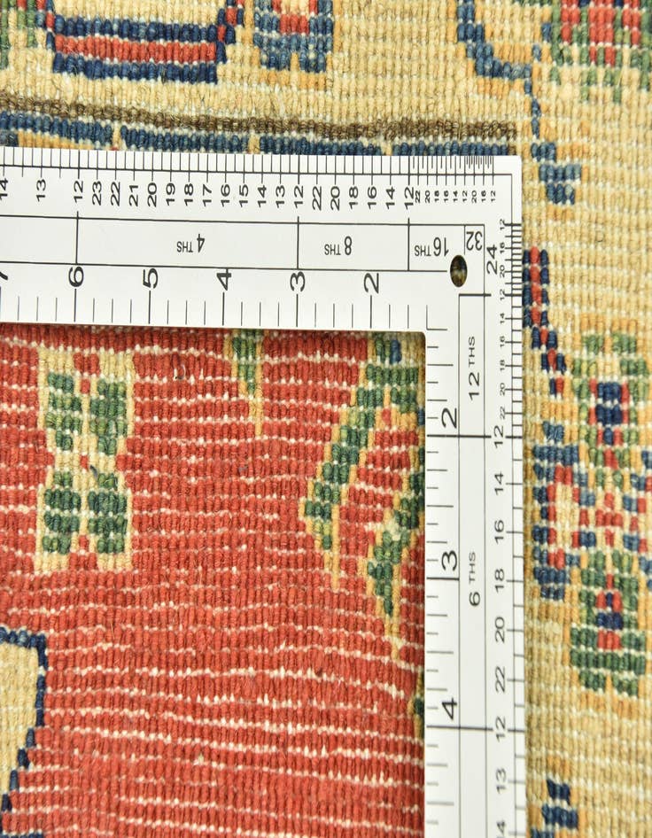 Detail image of 2' 6 x 10'  Hand Knotted Kazak Runner Rug