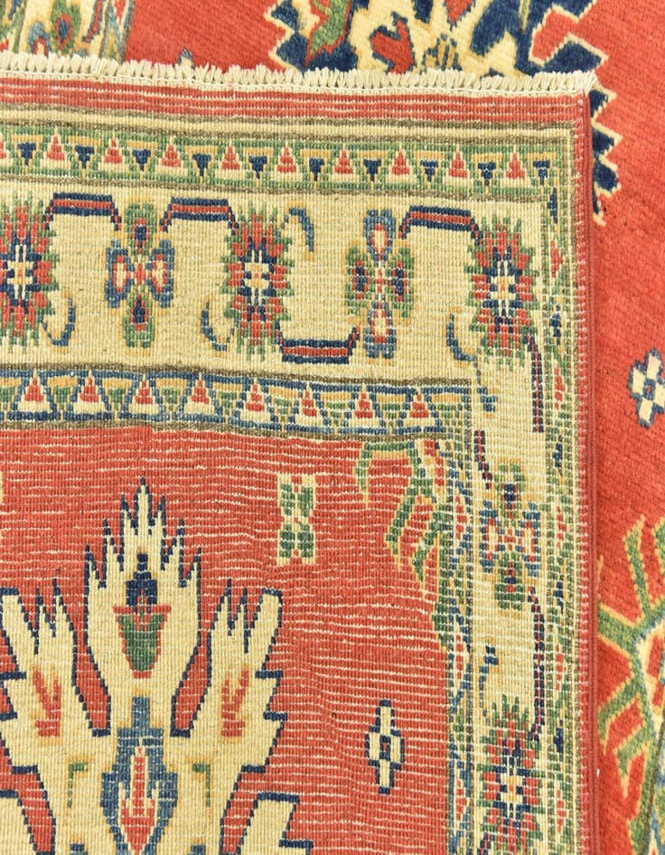 Detail image of 2' 6 x 10'  Hand Knotted Kazak Runner Rug