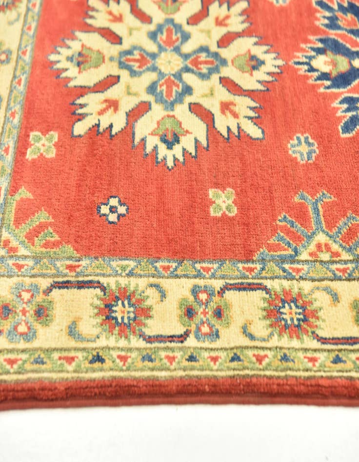 Detail image of 2' 6 x 10'  Hand Knotted Kazak Runner Rug