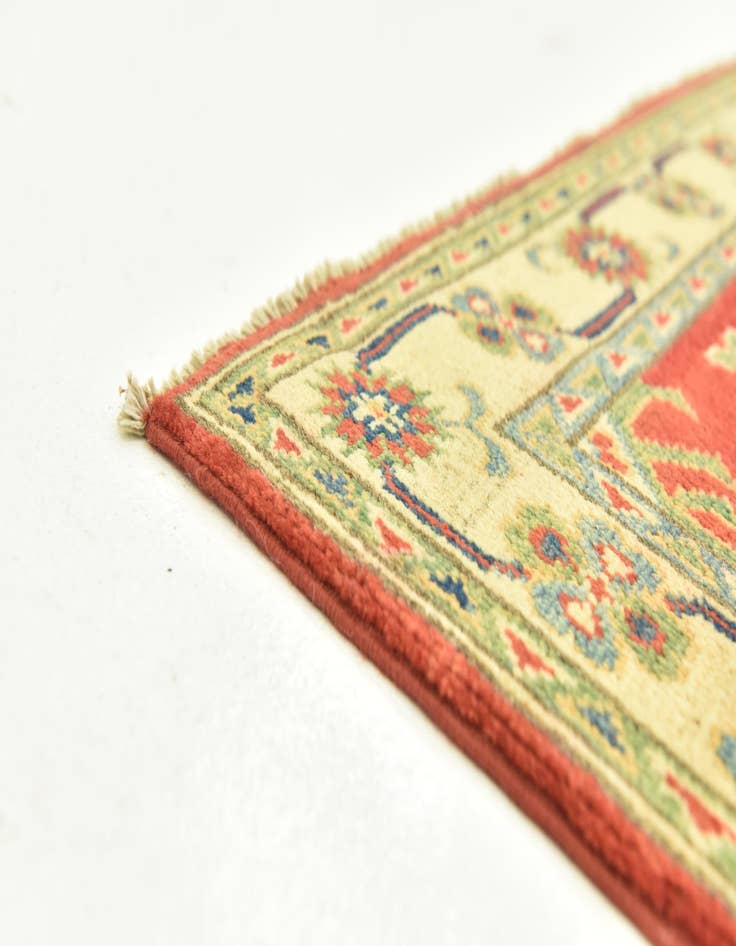 Detail image of 2' 6 x 10'  Hand Knotted Kazak Runner Rug