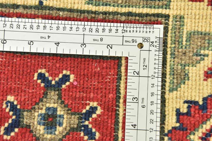 2' 9 x 9' 8 Hand Knotted Kazak Runner Rug