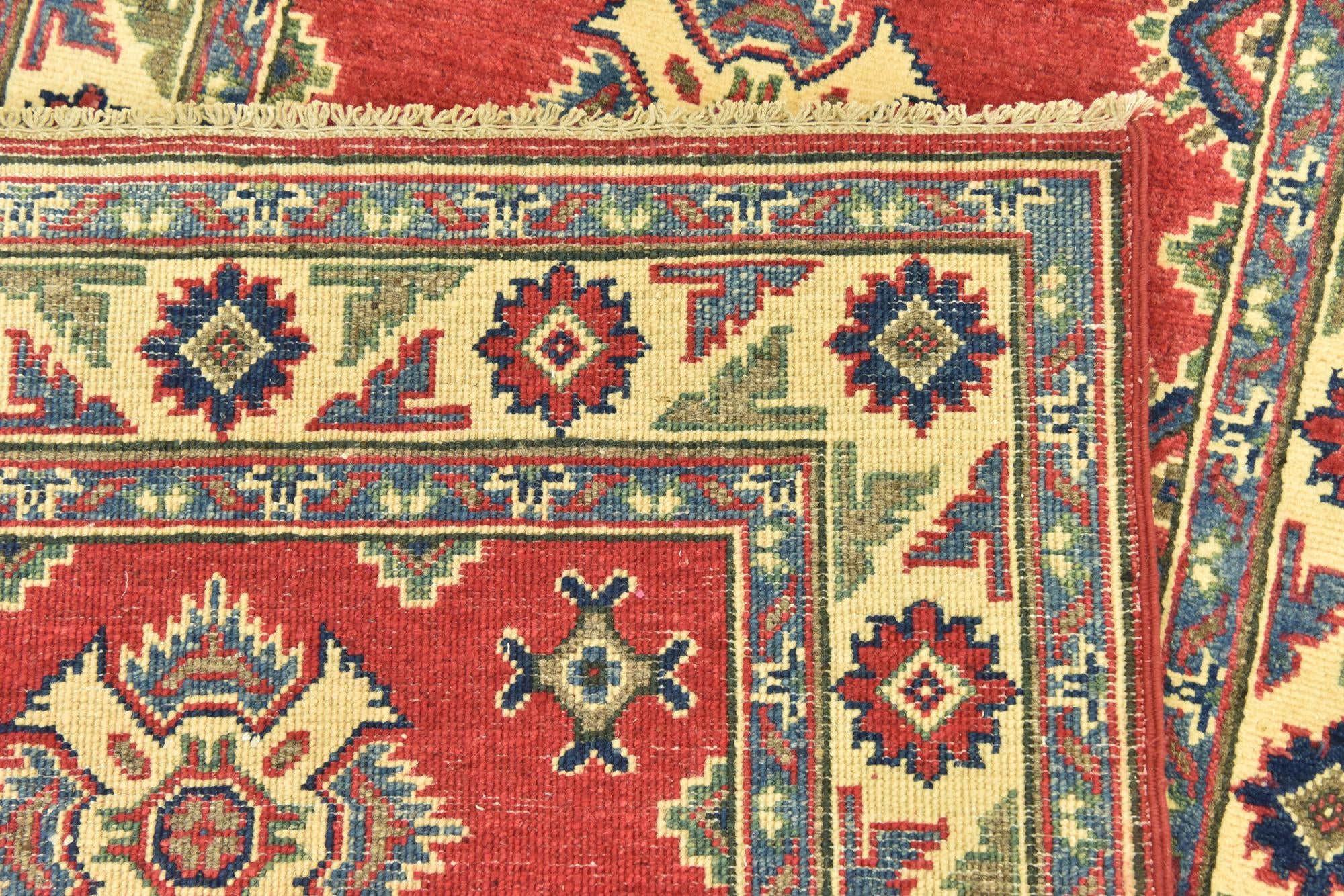 2' 9 x 9' 8 Hand Knotted Kazak Runner Rug