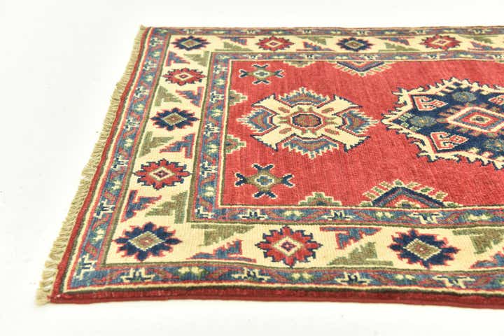 2' 9 x 9' 8 Hand Knotted Kazak Runner Rug