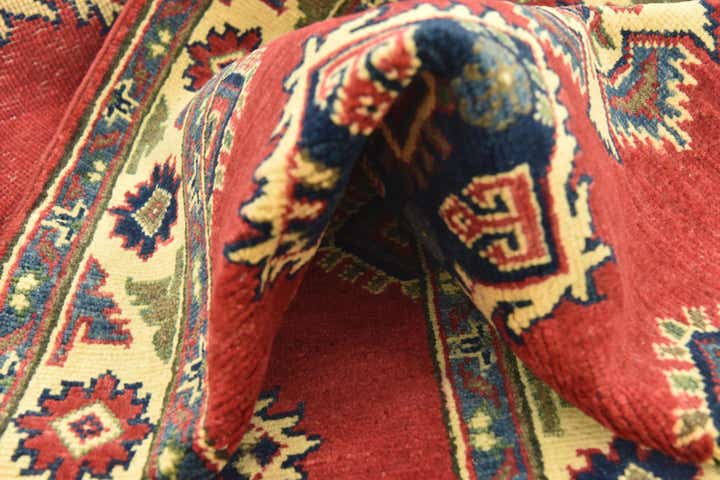 2' 9 x 9' 8 Hand Knotted Kazak Runner Rug