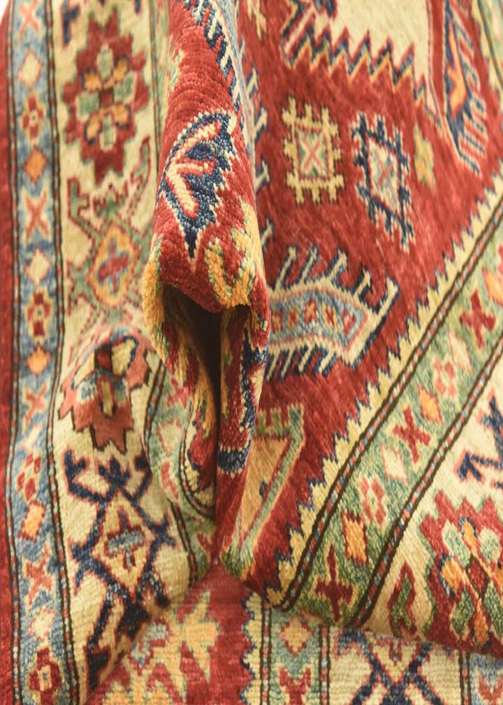 2' 9 x 9' 9 Hand Knotted Kazak Oriental Runner Rug