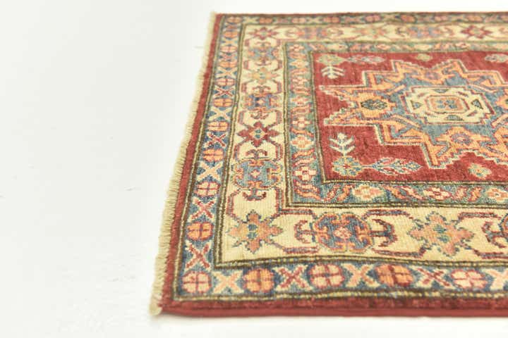 2' 6 x 9' 6 Hand Knotted Kazak Oriental Runner Rug