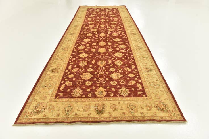Detail image of 6' x 16' 3 Hand Knotted Kazak Runner Rug