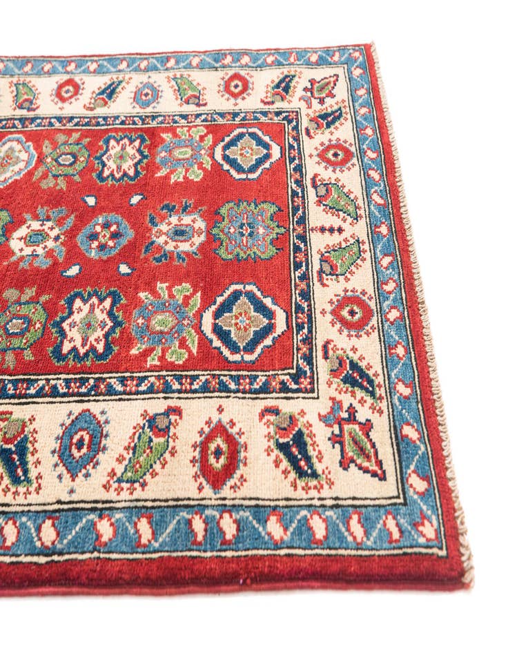 Detail image of 2' 9 x 9' 8 Hand Knotted Kazak Runner Rug